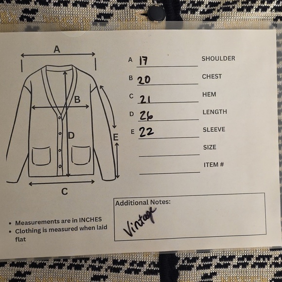 Vintage Tricoville Plaid Cardigan Sweater Jacket — Wool Blend, Button Front, 14 - Picture 8 of 8